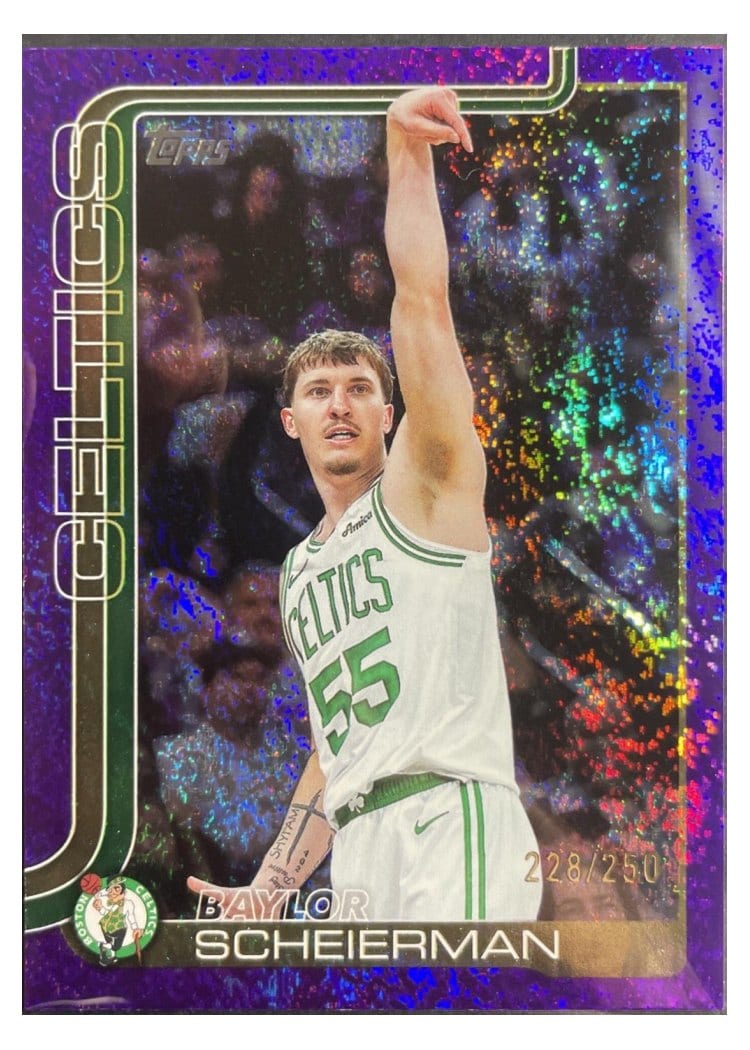 2025-26 Topps Base Set Baylor Scheierman #5 card