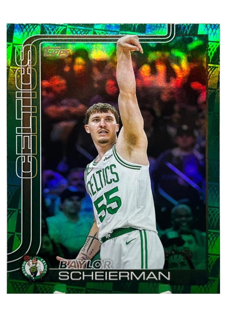 2025-26 Topps Base Set Baylor Scheierman #5 card