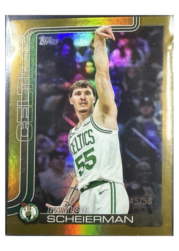 2025-26 Topps Base Set Baylor Scheierman #5 card
