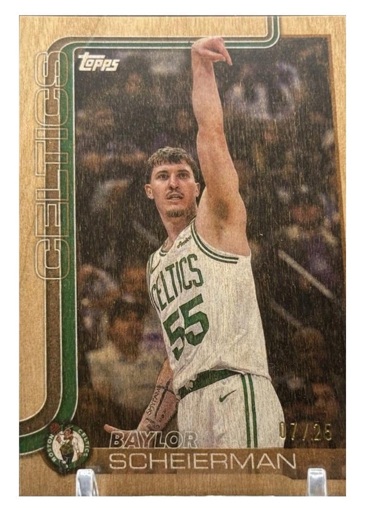 2025-26 Topps Base Set Baylor Scheierman #5 card