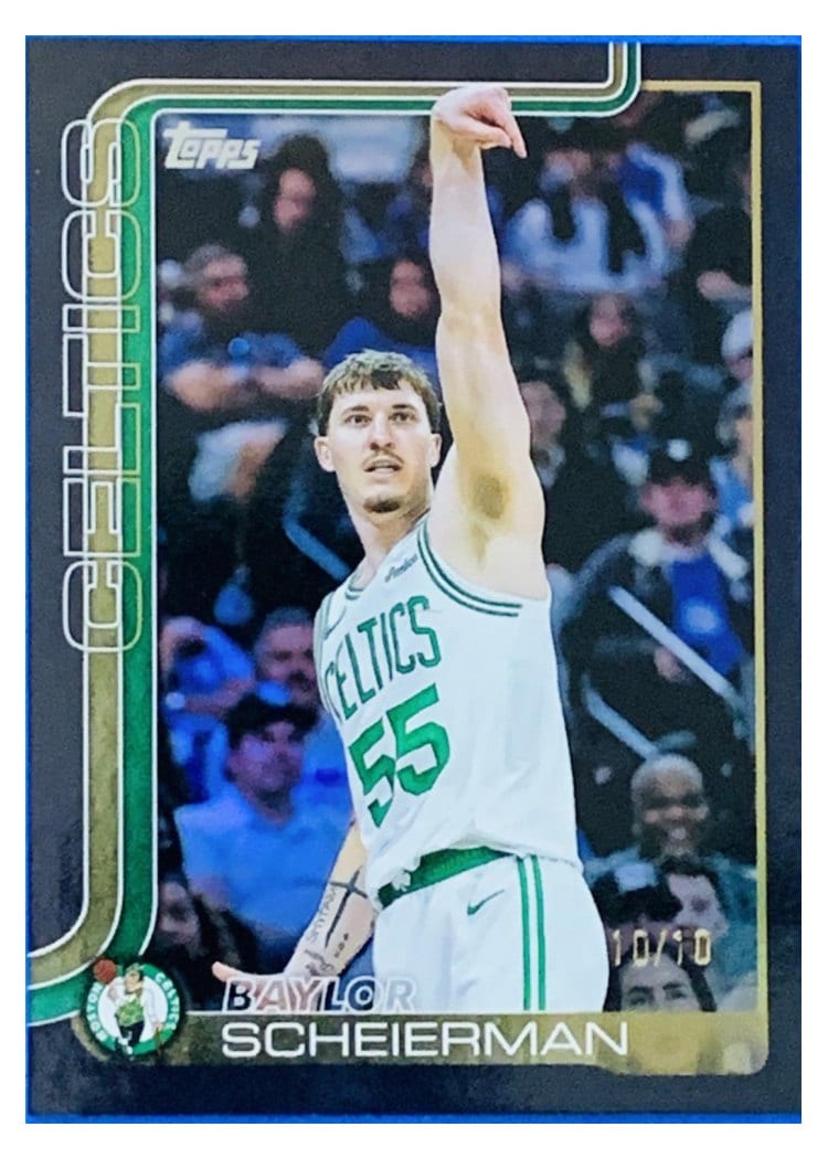2025-26 Topps Base Set Baylor Scheierman #5 card
