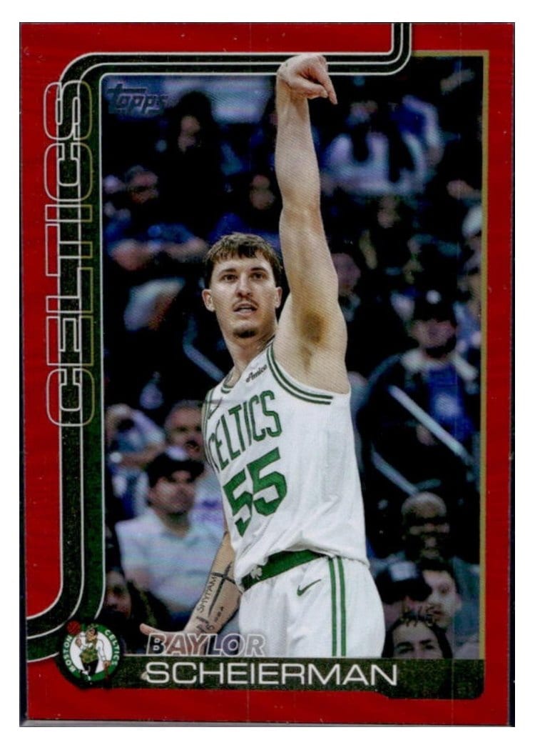 2025-26 Topps Base Set Baylor Scheierman #5 card