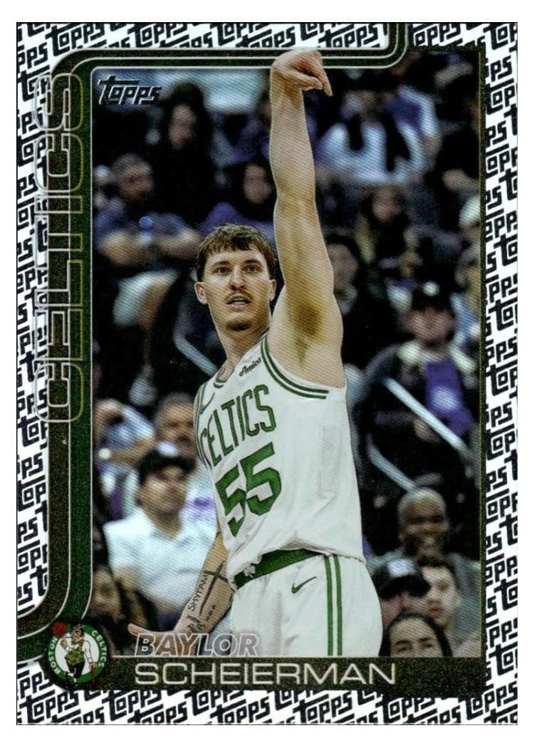 2025-26 Topps Base Set Baylor Scheierman #5 card