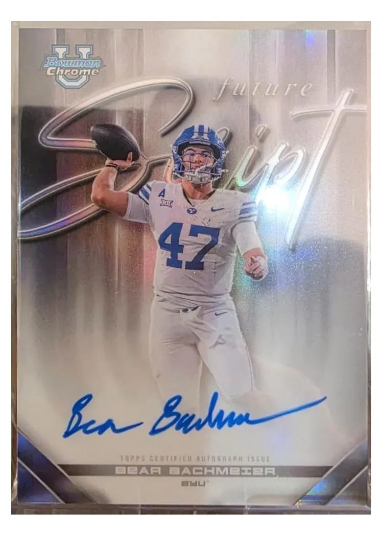 2026 Bowman Future Script Bear Bachmeier #FS-BB card
