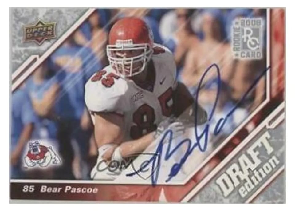 2009 Upper Deck Draft Edition Bear Pascoe #150 card