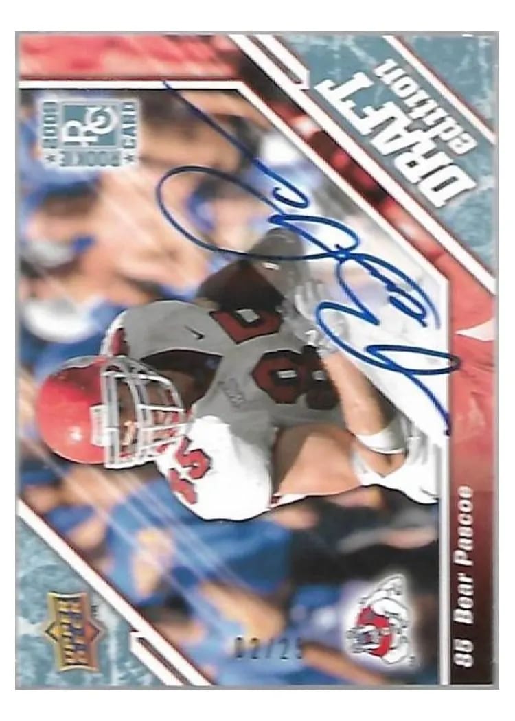 2009 Upper Deck Draft Edition Bear Pascoe #150 card