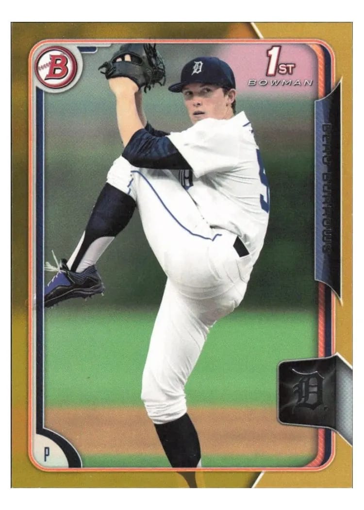 2015 Bowman Draft Beau Burrows #17 card