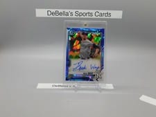 2021 Bowman Sapphire Edition Autographs Beck Way #BSPA-BW card