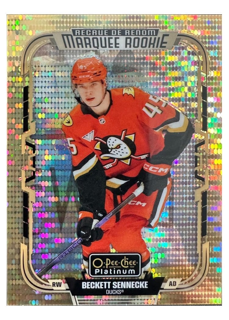 2025 O-Pee-Chee Platinum Preview Beckett Sennecke #P-9 card