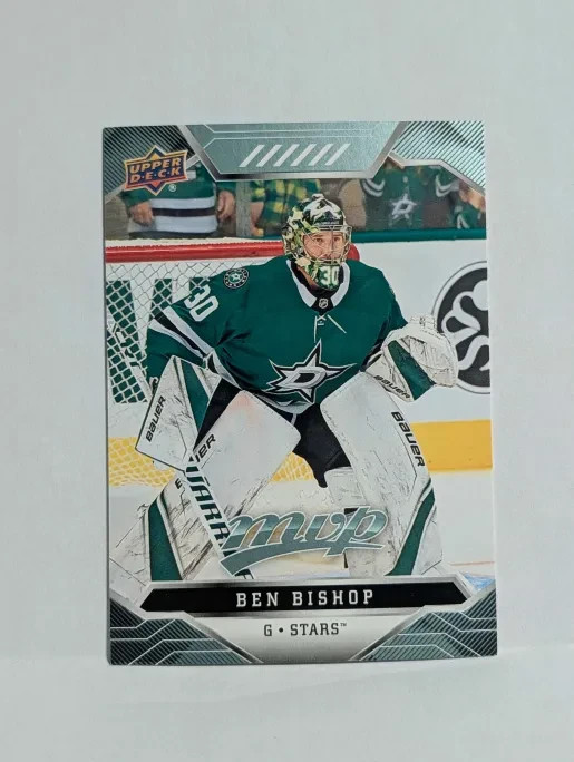 2019 Upper Deck MVP Ben Bishop #60 card
