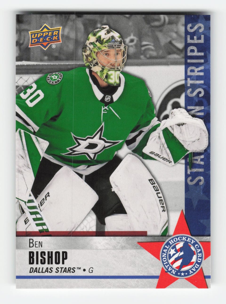 2020 Upper Deck National Hockey Card Day USA Ben Bishop #NHCD-8 card
