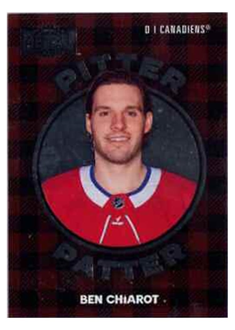 2021-22 SkyBox Metal Universe Pitter Patter Ben Chiarot #PP-4 card