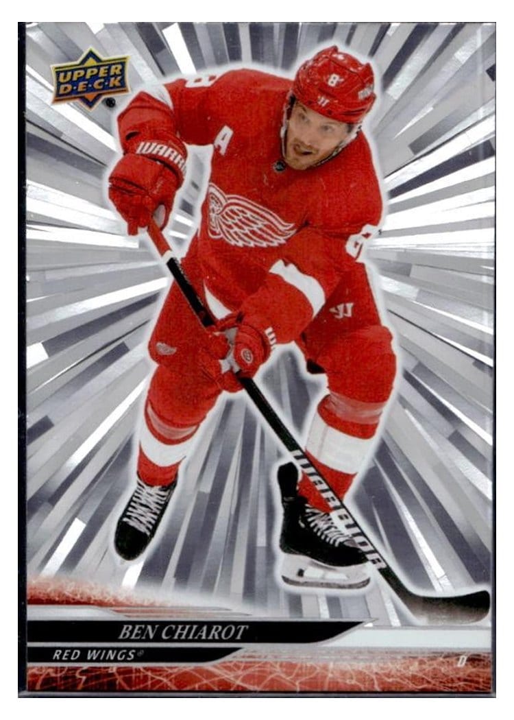 2024-25 Upper Deck Base Set Ben Chiarot Outburst Silver #309 card