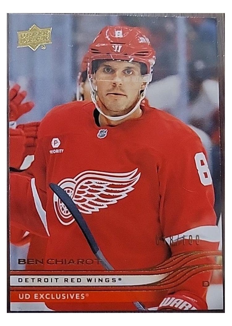 2025-26 Upper Deck Base Set Ben Chiarot #58 card
