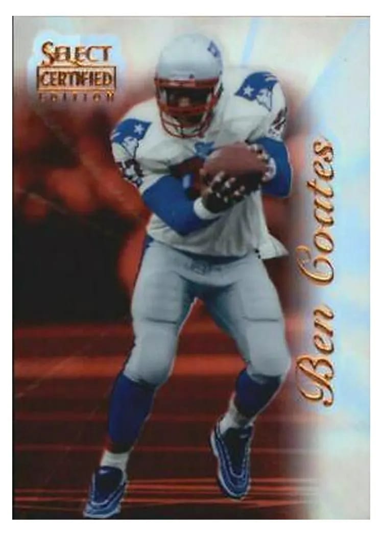 1996 Select Certified Ben Coates #59 card