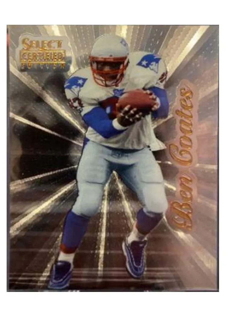 1996 Select Certified Ben Coates #59 card