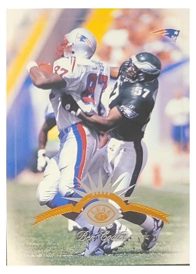 1997 Leaf Ben Coates #36 card
