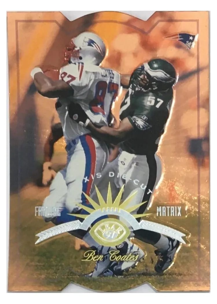 1997 Leaf Ben Coates #36 card
