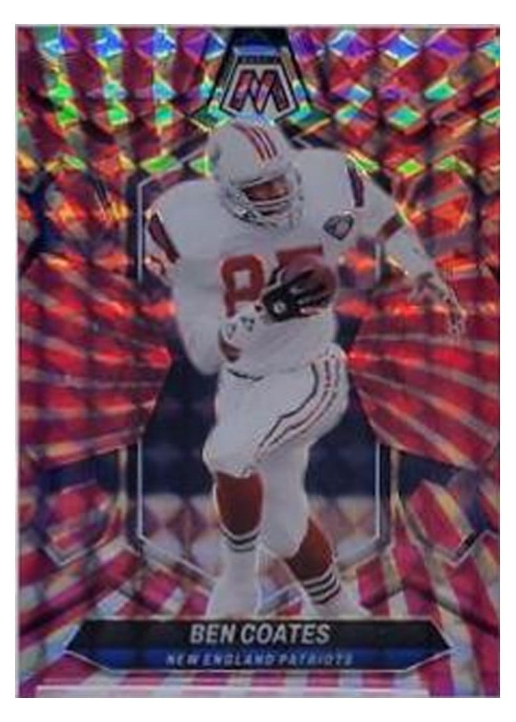 2024 Panini Mosaic Base Set Ben Coates Pink Swirl #239 card