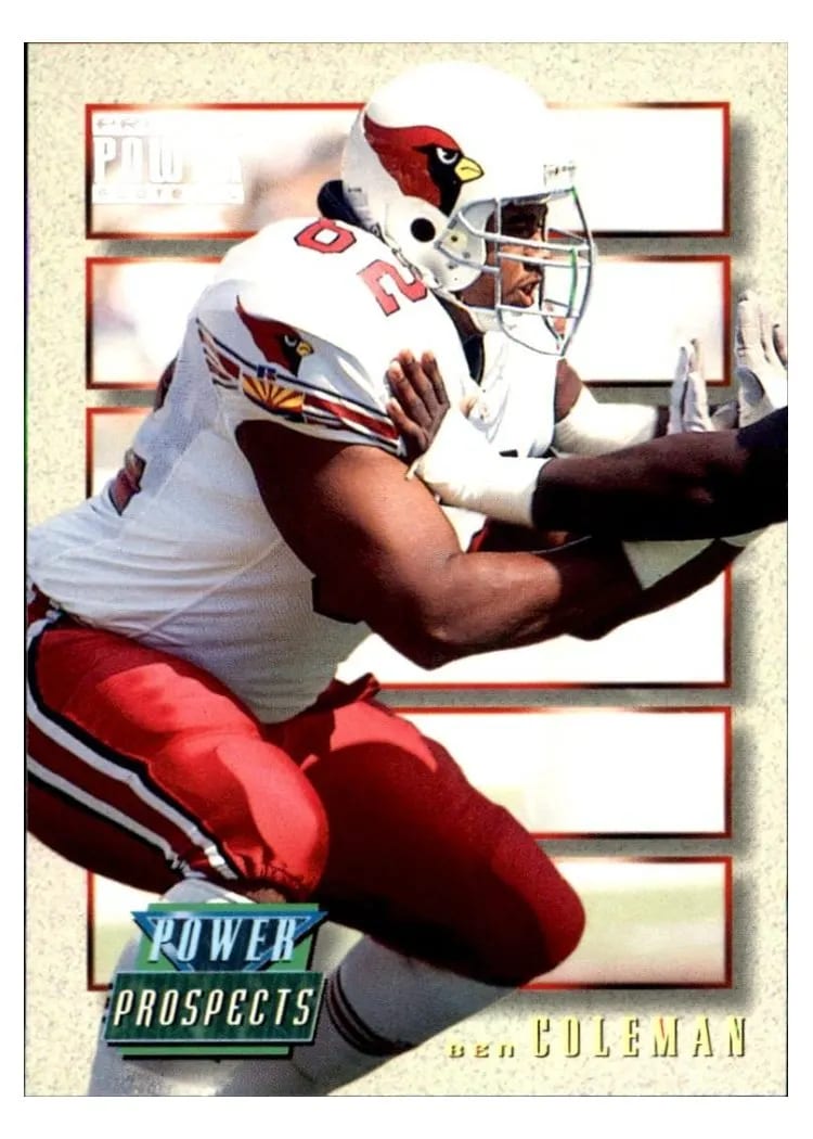 1993 Pro Set Power Update Prospects Ben Coleman #PP55 card
