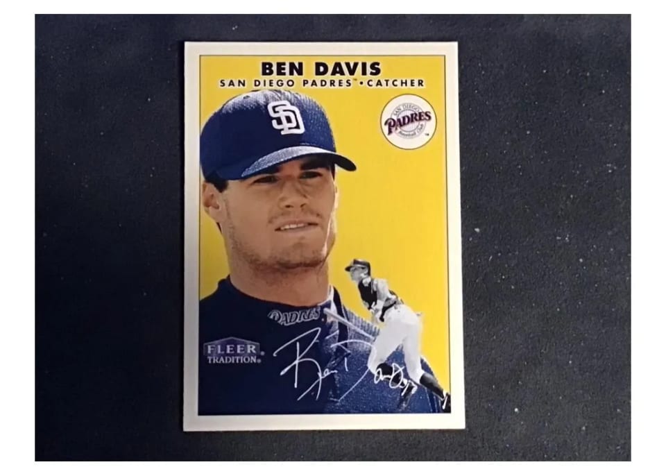 2000 Fleer Tradition Ben Davis #82 card