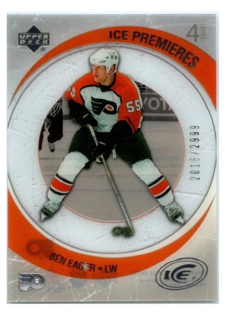 2005 Upper Deck Ice Ben Eager #216 card