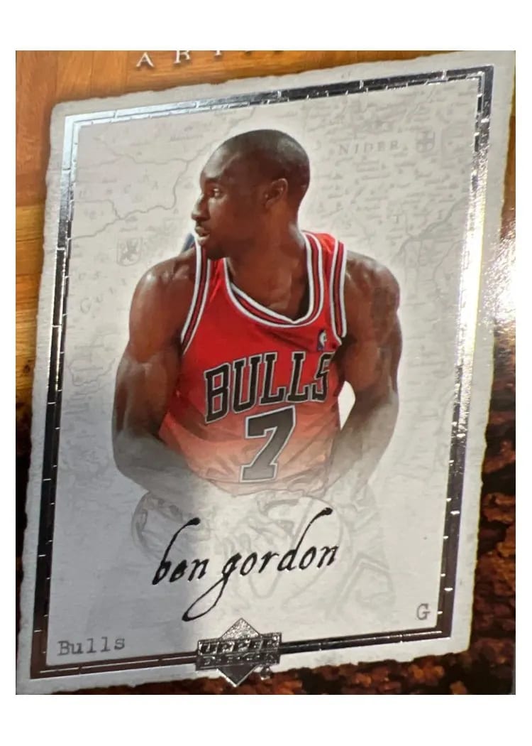 2007 Upper Deck Artifacts Ben Gordon #12 card