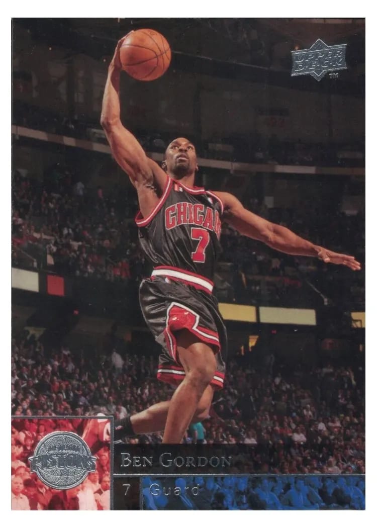 2009 Upper Deck Ben Gordon #27 card