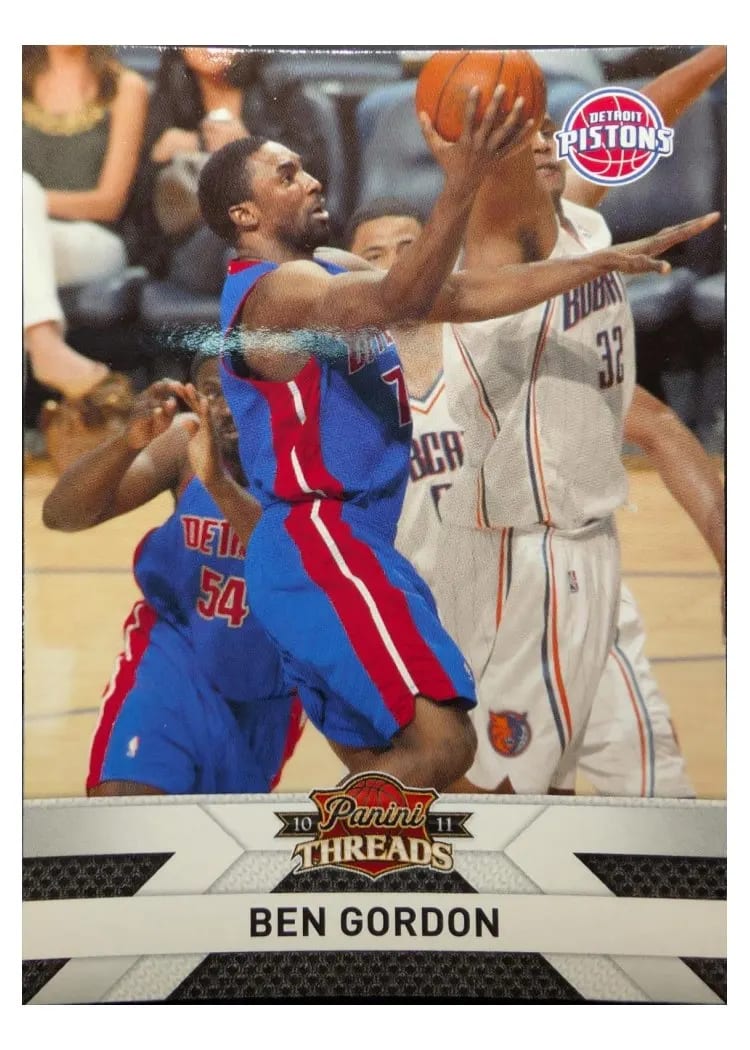 2010 Panini Threads Ben Gordon #113 card