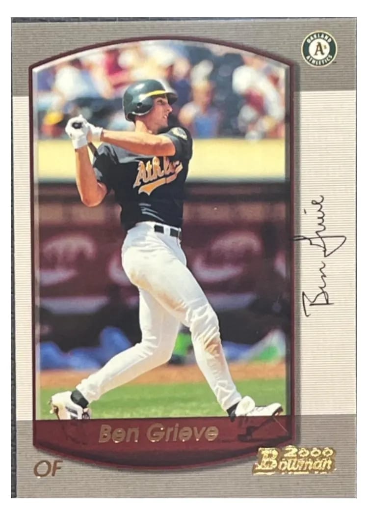 2000 Bowman Ben Grieve #14 card