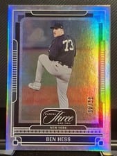 2025 Panini Three and Two Base Set Ben Hess #110 card