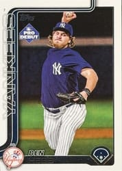 2025 Topps Pro Debut Base Set Ben Hess #PD-186