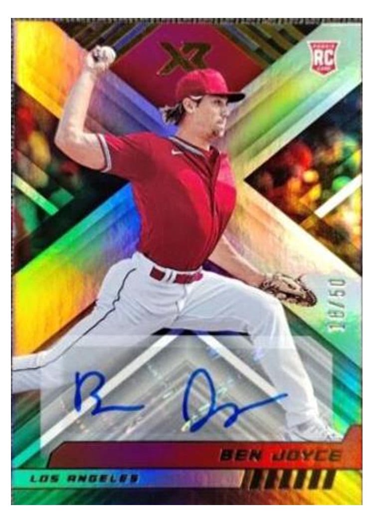 2023 Panini Chronicles XR Autographs Ben Joyce #6 card