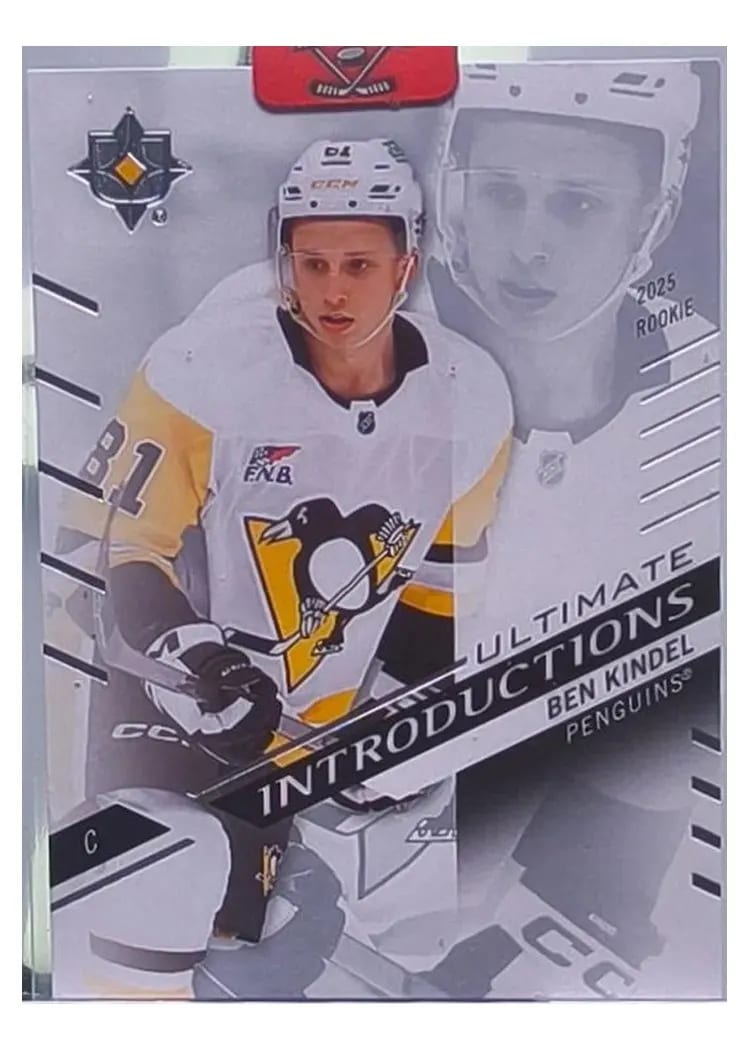 2025 Upper Deck Ultimate Collection Introductions Ben Kindel #UI-BK card