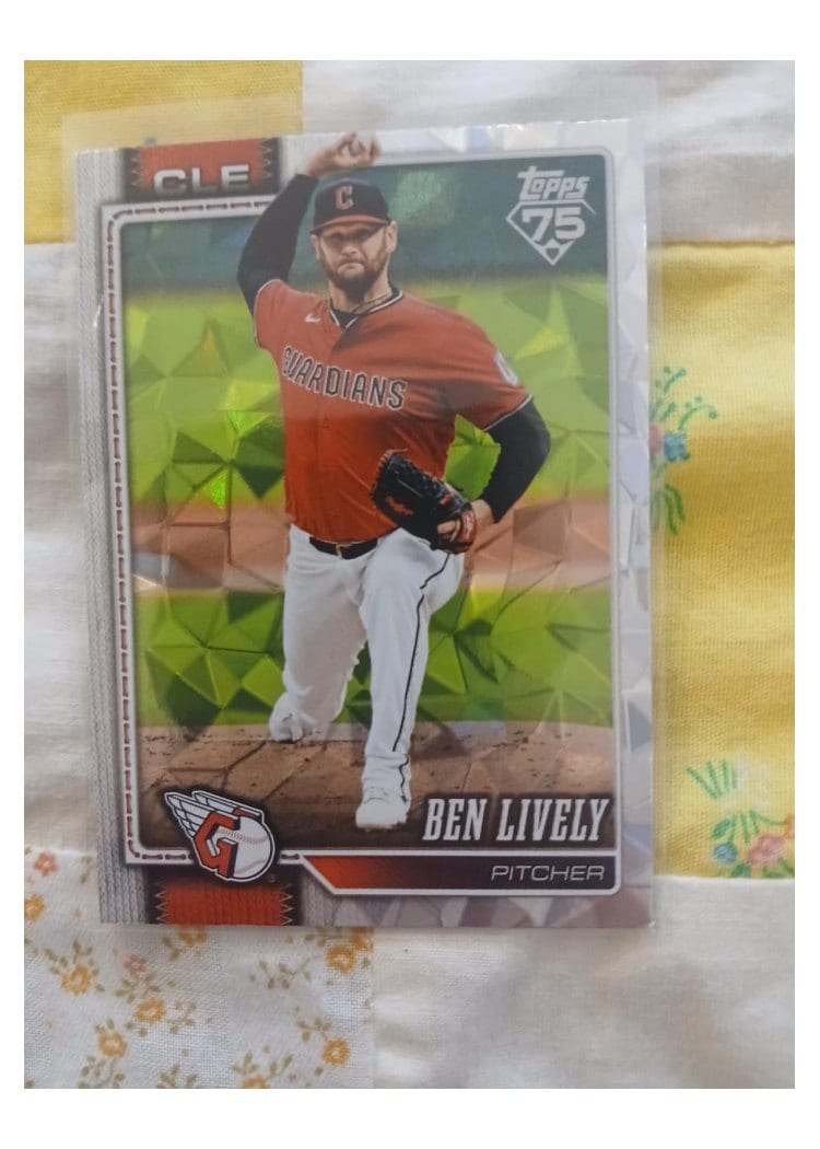 2026 Topps Base Set Ben Lively #109 card