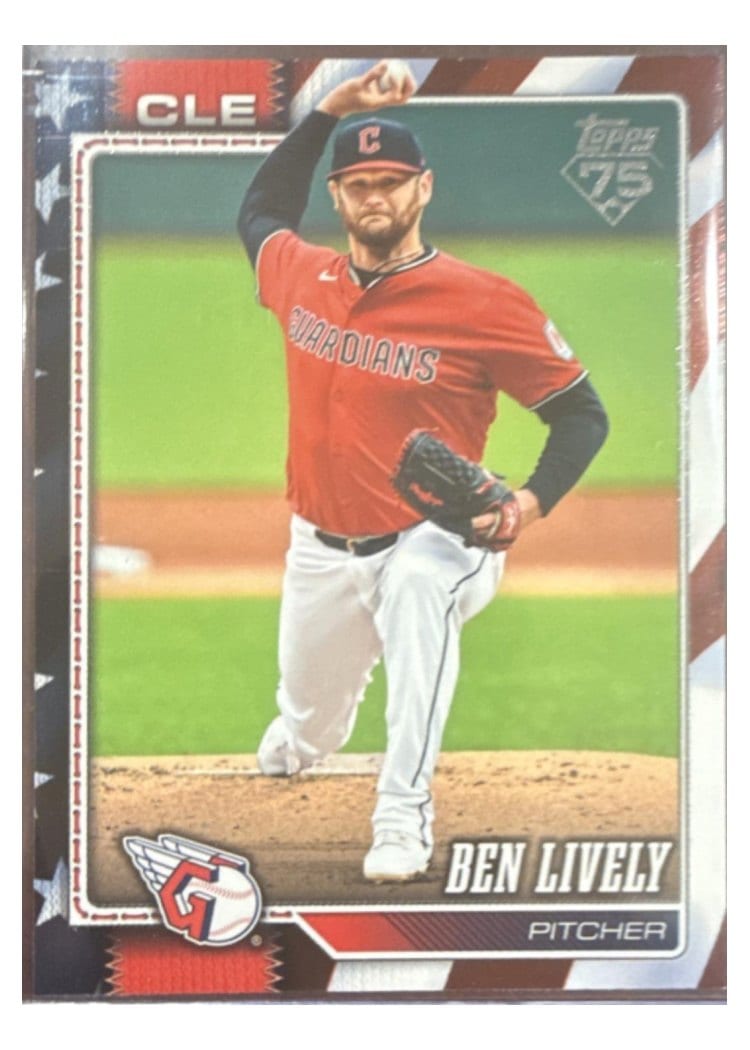 2026 Topps Base Set Ben Lively #109 card