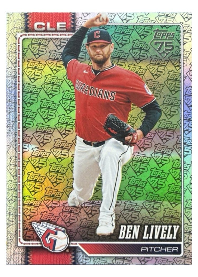 2026 Topps Base Set Ben Lively Black Border #109 card