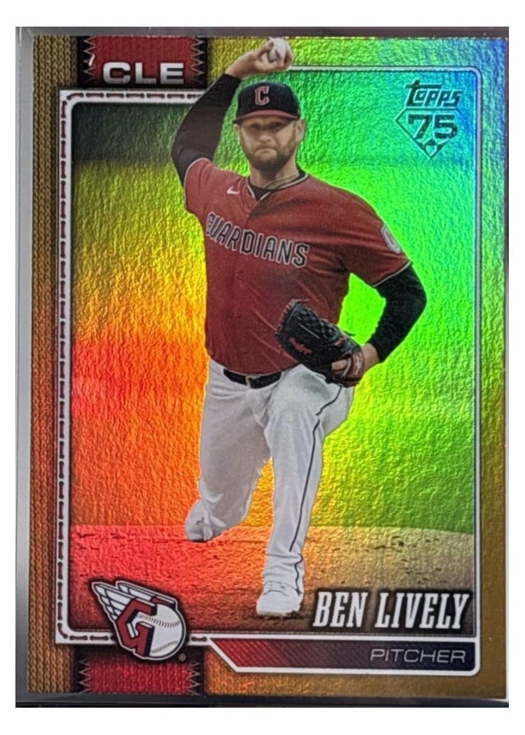 2026 Topps Base Set Ben Lively #109 card