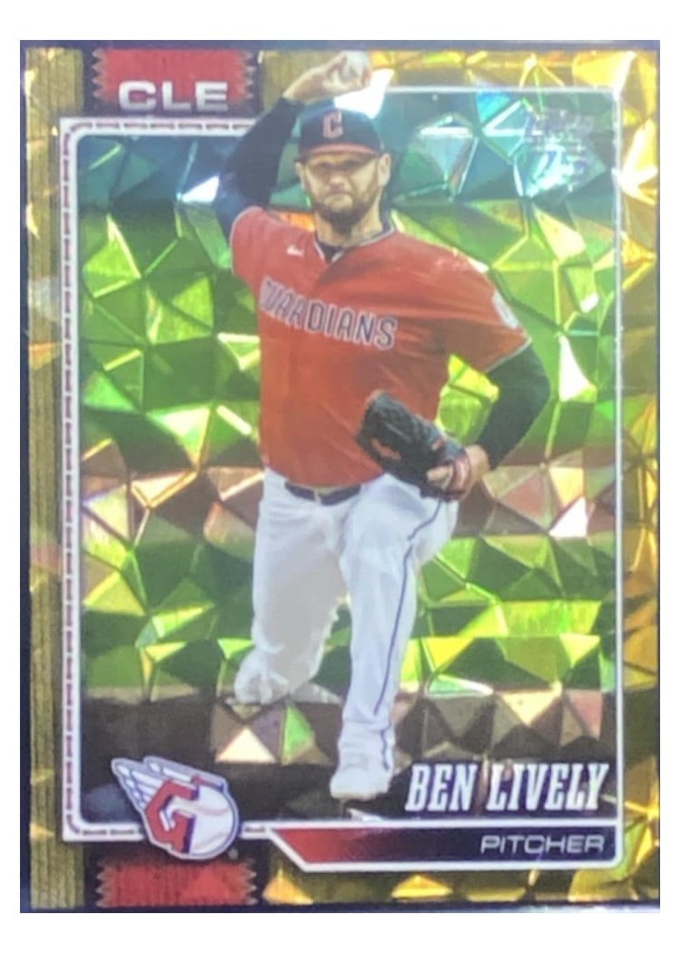 2026 Topps Base Set Ben Lively #109 card