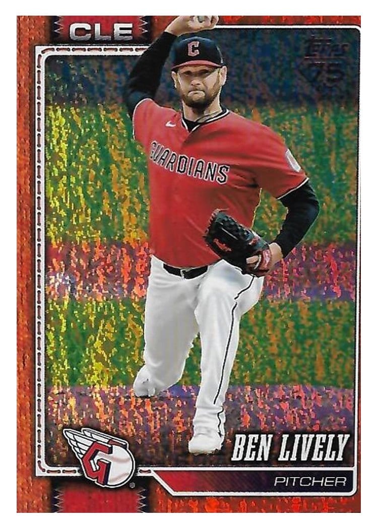 2026 Topps Base Set Ben Lively #109 card