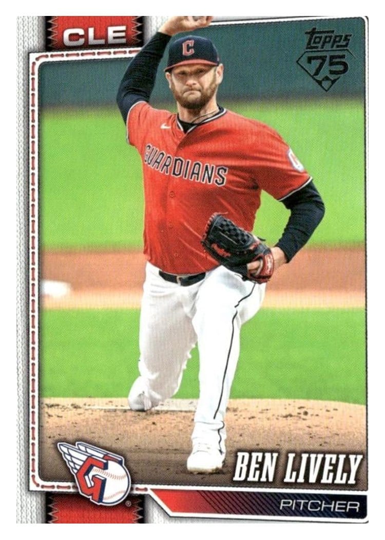 2026 Topps Base Set Ben Lively #109 card