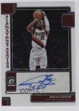 2022-23 Donruss Optic Signature Series Ben McLemore #SS-BEN card