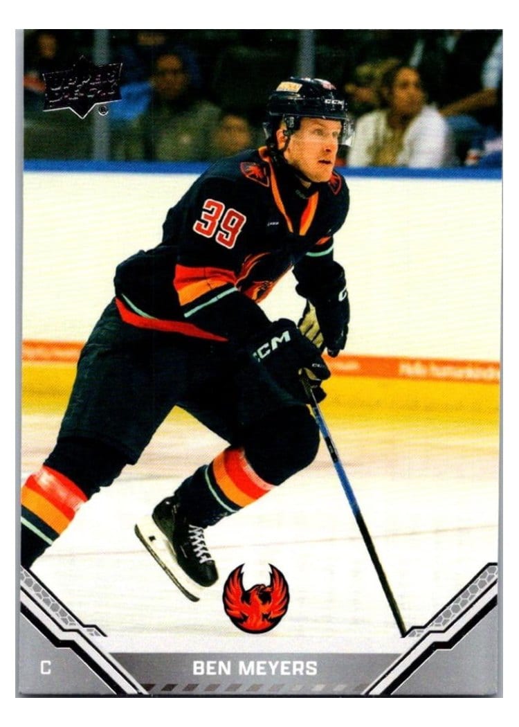 2025-26 Upper Deck AHL Base Set Ben Meyers #58 card