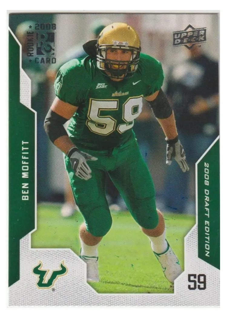 2008 Upper Deck Draft Edition Ben Moffitt #8 card