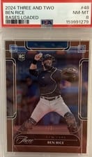 2024 Panini Three and Two Base Set Ben Rice #48 card