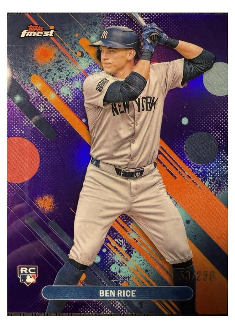 2025 Finest Base Set Ben Rice #48 card