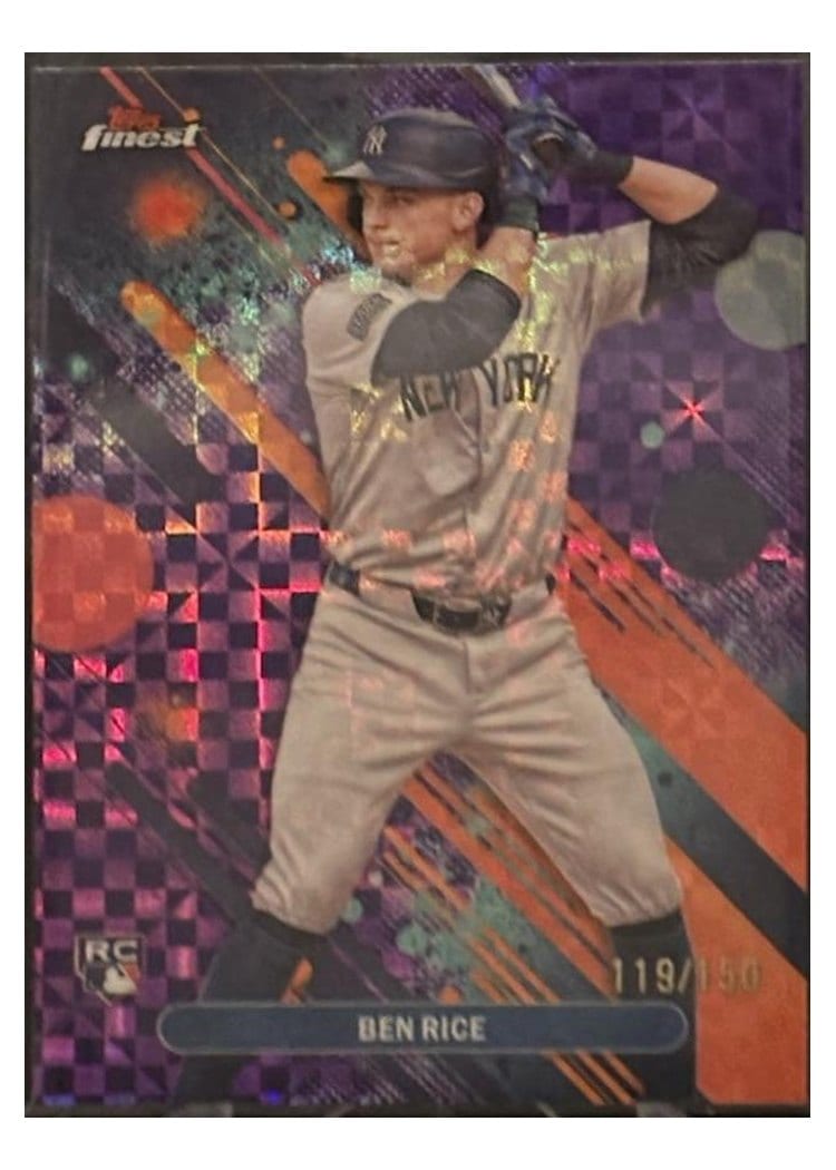 2025 Finest Base Set Ben Rice #48 card