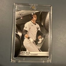 2025 Topps Chrome Black Base Set Ben Rice #120