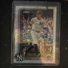 2025 Topps Chrome Logofractor Edition Base Set Ben Rice #139