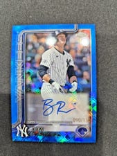 2025 Topps Chrome Logofractor Edition Rookie Autographs Ben Rice #RA-BR